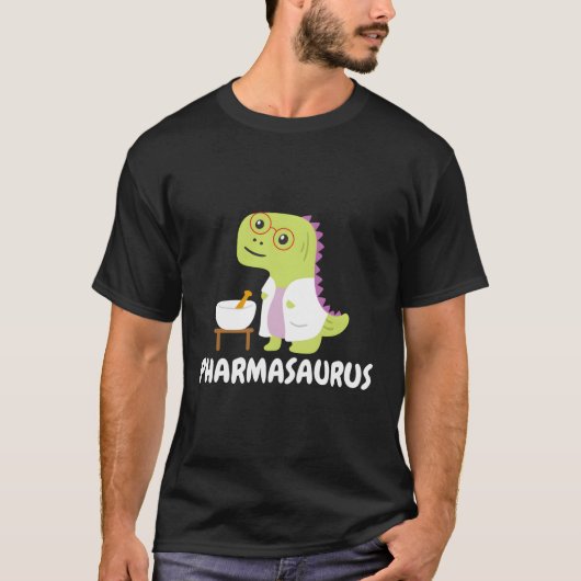 Pharmasaurus Apotheker T-shirt (Voorkant)