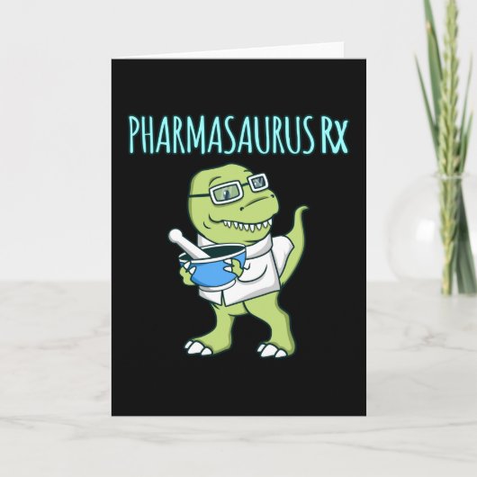 Pharmasaurus Farmacie Technicus PharmD Kaart (Voorkant)