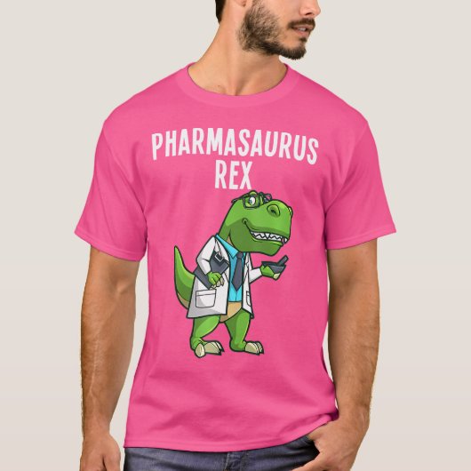 Pharmasaurus Rex Shirt Pharmacy Dinosaur Pharmacis (Voorkant)