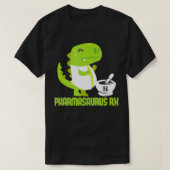 Pharmasaurus RX Farmaceutische vorm T-shirt (Design voorkant)