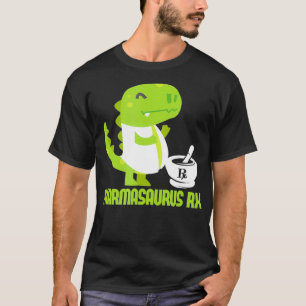 Pharmasaurus RX Farmaceutische vorm T-shirt