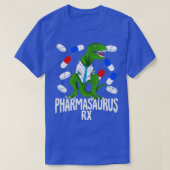 Pharmasaurus Rx Farmacie Tech Pharmacist Gift T-shirt (Design voorkant)