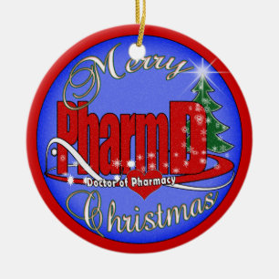PharmD CHRITMAS ORNAMENT DOCTOR OF PHARMACY