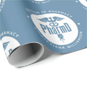 PharmD Doctor in de Afstuderen Cadeaupapier (Rol Hoek)