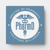 PharmD Doctor in de Afstuderen Fotoplaat (Voorkant)