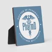 PharmD Doctor in de Afstuderen Fotoplaat (Voorkant)