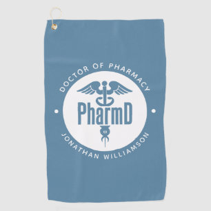 PharmD Doctor in de Afstuderen Golfhanddoek