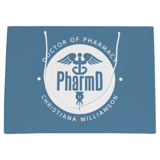 PharmD Doctor in de Afstuderen Groot Cadeauzakje (Voorkant)