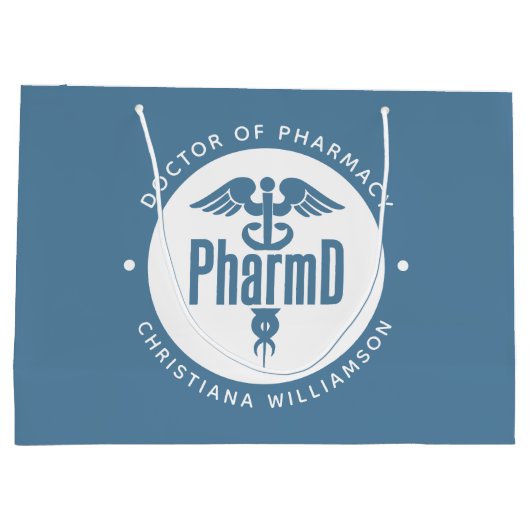 PharmD Doctor in de Afstuderen Groot Cadeauzakje (Achterkant)