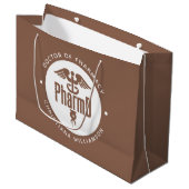 PharmD Doctor in de Afstuderen Groot Cadeauzakje (Voorkant Gekanteld)
