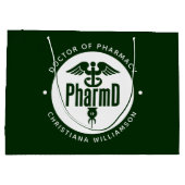 PharmD Doctor in de Afstuderen Groot Cadeauzakje (Achterkant)