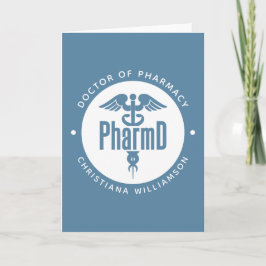 PharmD Doctor in de Afstuderen Kaart