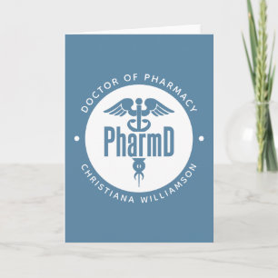 PharmD Doctor in de Afstuderen Kaart