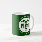 PharmD Doctor in de Afstuderen Koffiemok (Voorkant rechts)