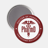 PharmD Doctor in de Afstuderen Magneet (Voorkant / Achterkant)