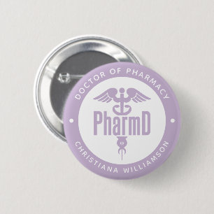 PharmD Doctor in de Afstuderen Ronde Button 5,7 Cm