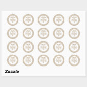PharmD Doctor in de Afstuderen Ronde Sticker (Vel)