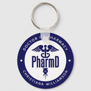 PharmD Doctor in de Afstuderen Sleutelhanger