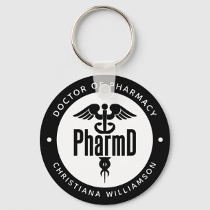 PharmD Doctor in de Afstuderen Sleutelhanger