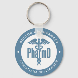PharmD Doctor in de Afstuderen Sleutelhanger