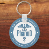 PharmD Doctor in de Afstuderen Sleutelhanger (Voorkant)