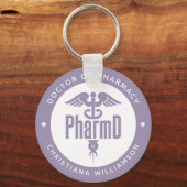 PharmD Doctor in de Afstuderen Sleutelhanger (Voorkant)