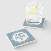 PharmD Doctor in de Afstuderen Stenen Onderzetter (Zijkant)