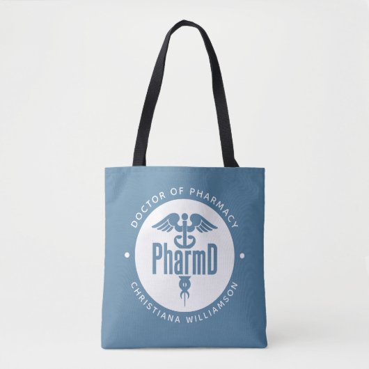 PharmD Doctor in de Afstuderen Tote Bag (Voorkant)