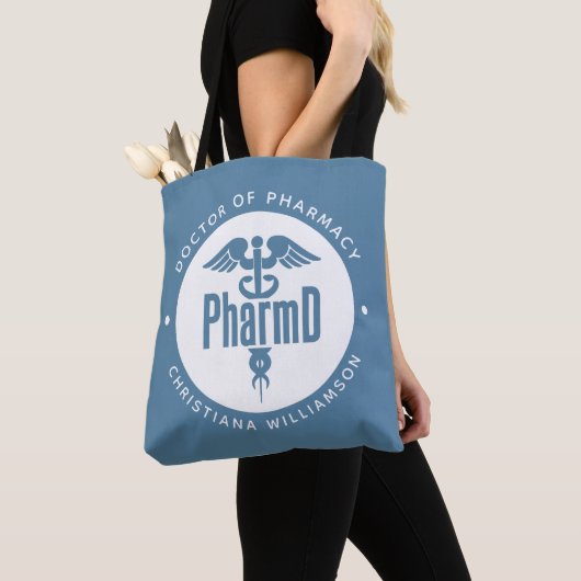 PharmD Doctor in de Afstuderen Tote Bag (Dichtbij)