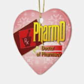 PharmD Doctor in de LOGO Keramisch Ornament (Links)