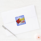 PharmD Doctor in de LOGO Vierkante Sticker (Envelop)