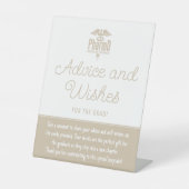 PharmD Doctor of Pharmacy Afstudeerder Advies en w Reclamebord Met Voetstuk (Voorkant)