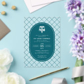 PharmD Doctor of Pharmacy Afstuderen Check Pattern Acryl Uitnodigingen (Insitu (Huwelijk))