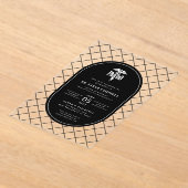 PharmD Doctor of Pharmacy Afstuderen Check Pattern Acryl Uitnodigingen (Laagn)