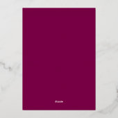 PharmD Doctor of Pharmacy Graduation Check Pattern Folie Uitnodiging (Achterkant)
