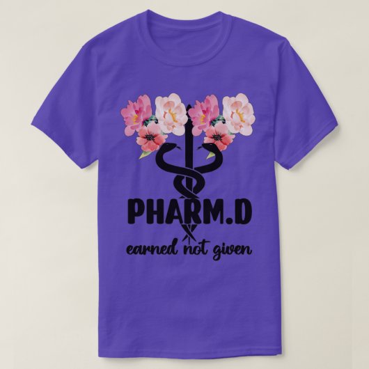 PharmD Doctor Of Pharmacy Graduation Pharmacist T-shirt (Design voorkant)