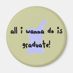 PharmD (farmaceutisch student) "Wanna Afstuderen" Magneet