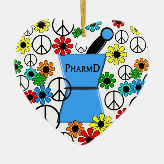 PharmD iPhone en Electronics Hoesjes Keramisch Ornament (Voorkant)