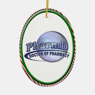PharmD LOGO - ARTS VAN APOTHEKEN Keramisch Ornament