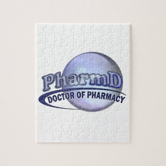 PharmD LOGO - ARTS VAN APOTHEKEN Legpuzzel (Verticaal)