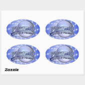 PharmD LOGO - ARTS VAN APOTHEKEN Ovale Sticker (Vel)