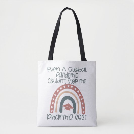 PharmD Pharmacist Afstuderen Doctor in de farmacie Tote Bag (Voorkant)