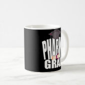PharmD Pharmacist Afstuderen Gift Coffee Mok (Voorkant rechts)