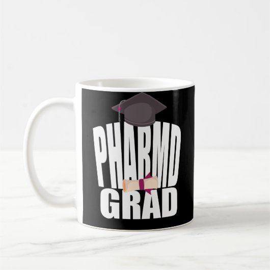 PharmD Pharmacist Afstuderen Gift Coffee Mok (Links)