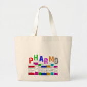 PharmD Pharmacy Student Canvas tas (Voorkant)