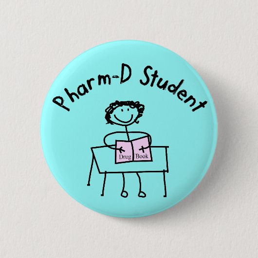 PharmD Pharmacy Student Gifts Ronde Button 5,7 Cm (Voorkant)