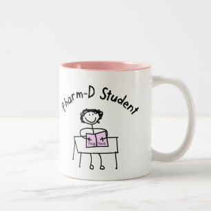 PharmD Pharmacy Student Gifts Tweekleurige Koffiemok