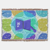 PharmD Woven Blanket Hearts Deken (Voorkant)