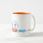 Pharo-Mok Tweekleurige Koffiemok (Voorkant rechts)