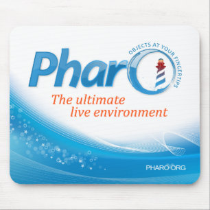 Pharo Mousepad "Blauwe golf" Muismat